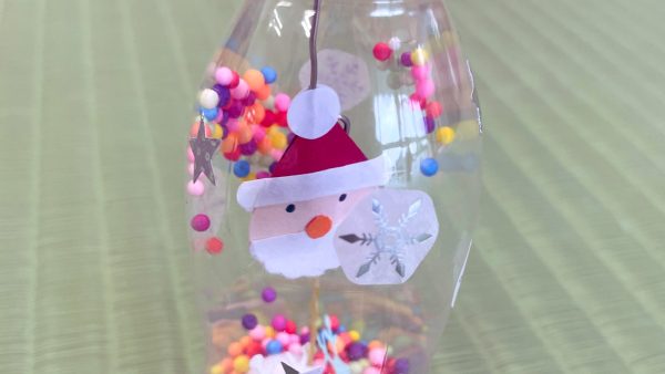 【守谷市】ミナーデの1歳児親子向けイベント『クリスマスかざり作り』に参加しました