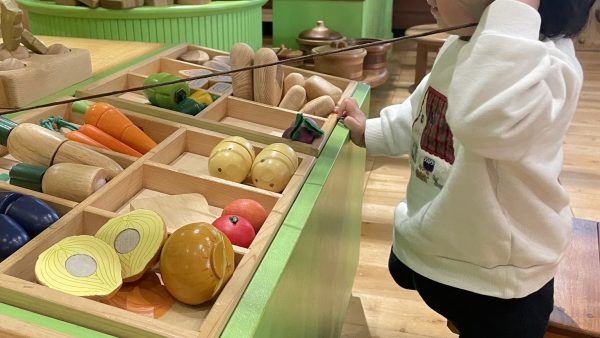 牛久自然観察の森にある木育体験