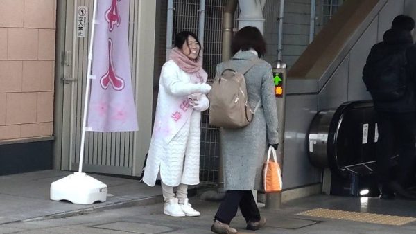 【守谷市】守谷駅土塔口からご挨拶させていただきました