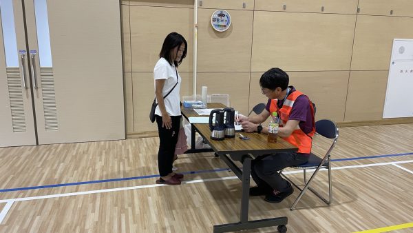 【守谷市】台風7号の接近に伴い、設置された自主避難所をそれぞれ訪問して来ました。